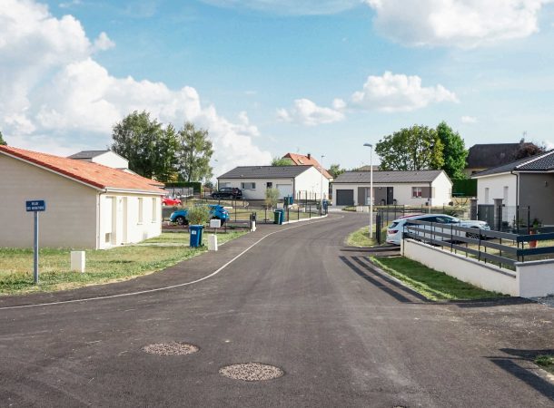 Pavillons finalisés dans le lotissement Domaine du Verger à Couzeix