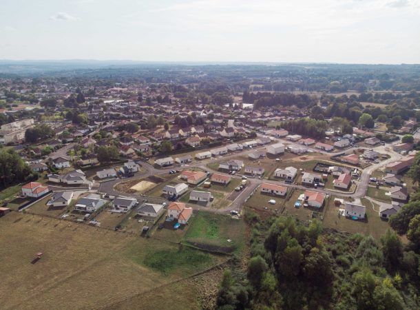 Vue aérienne Lotissement Domaine du Verger