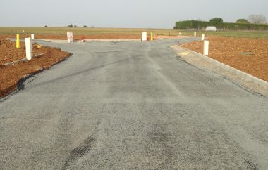 Fin des travaux primaires sur le lotissement Les Amarantes